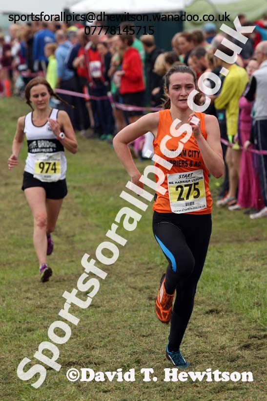 Senior womens Start Fitness North Eastern Harrier League, Tanfield, County Durham. Photo: David T. Hewitson/Sports for All Pics